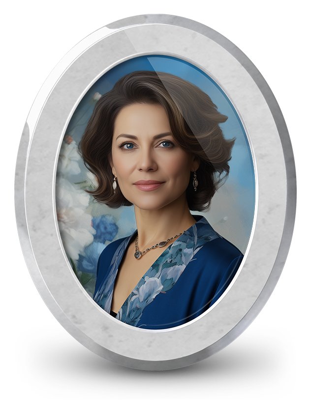 OVAL FLORAL